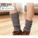 YOTTOY Slouch Autumn And Winter Calf Socks, Warm For Women, 2025 New Hot Yoga Long Socks_desvips.com