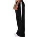 2025 Autumn New Track Men's Loose Casual Wide Leg Trendy Splicing Breathable American Sports Pants_desvips.com