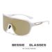 Outdoor Hiking For Men, Bicycle Riding, Windproof, Sandproof, Snow Mountain Climbing Goggles, Large Frame, Color Film_desvips.com