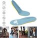 Shoes Inserts Memory Foam Shock Absorption Pain Relief Plantar Fasciitis Breathable PU Sports Foot Insoles For Men_desvips.com
