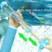Pusher Type Fun Jet Spray Toy Outdoor Rafting Swimming Pool Fight Water Gun_desvips.com