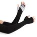 Summer Outdoor Non-Slip Half Finger Cycling Gloves Ice Silk Breathable High Elastic Quick Drying Fishing Sun Protection Sleeves_desvips.com