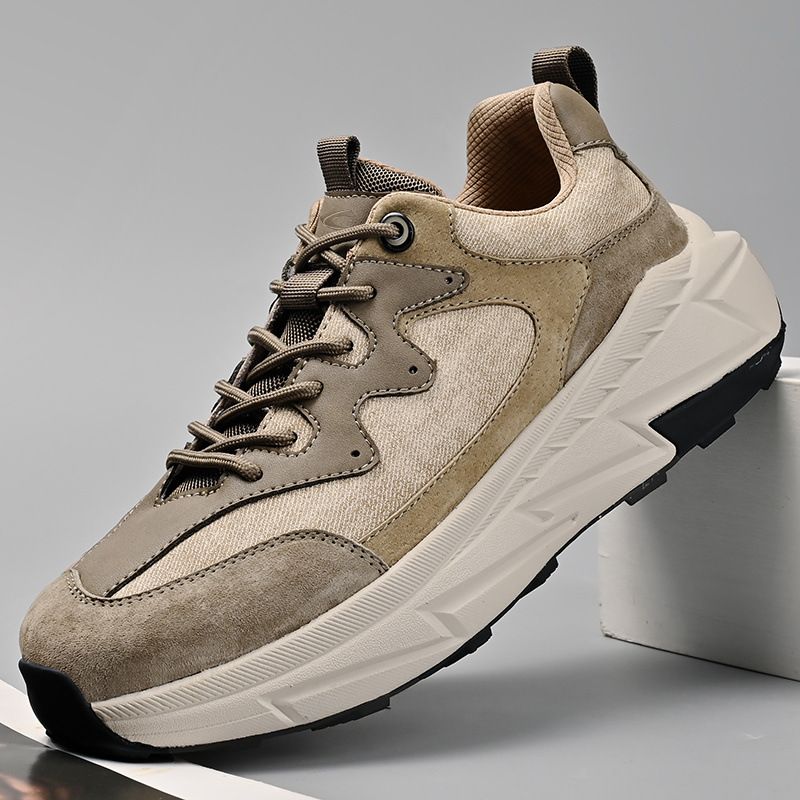 Unbeatable Quality German Camel Dynamic Autumn And Winter Outdoor Leather Casual Sports Men's Hiking Running Travel Forrest Gump Shoes_desvips.com