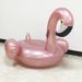 Inflatable Flamingo Pool Float - Giant 190cm Rose Gold Lounger For Adults, Premium Thickened Design_desvips.com