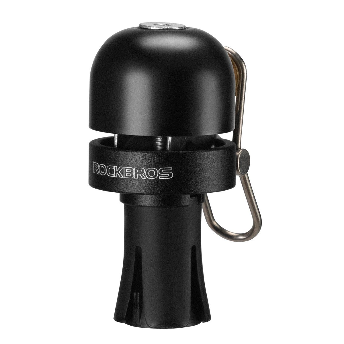ROCKBROS Handlebar Bell For Road Bike Mini Glock 80dB Black_desvips.com