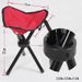 Portable Folding Stool Compact Triangle Camping Chair For Fishing Picnics Outdoor Activities Lightweight Foldable Seat_desvips.com