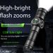 Outdoor Rechargeable Smart Digital Display Flashlight Portable Laser Emergency Ultra-long Magnetic Battery Life COB Side_desvips.com