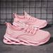 Hot Sale Summer Pink Casual Women Blade Big Size 46 Light Breathable Running Shoes Men Mesh Sports Sneakers_desvips.com