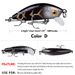 Plastic Hard 3.6g Floating Minnow 5cm Lure Rock Bionic Bait Fishing Gear DW1259_desvips.com
