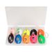 Shark Scavenger|10-piece Lure Set, Metal Micro Single-hook Button Spinner Long-distance Casting, Suitable For Fishing_desvips.com