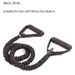 One Line Pull Rope Anti Breaking Cloth Sleeve One Line Puller Resistance Band Elastic Rope Yoga Pull Tube Yoga Fitness_desvips.com