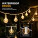 Battery Operated Globe String Lights With Remote Control, 33ft Length And 100 LED Fairy Lights_desvips.com