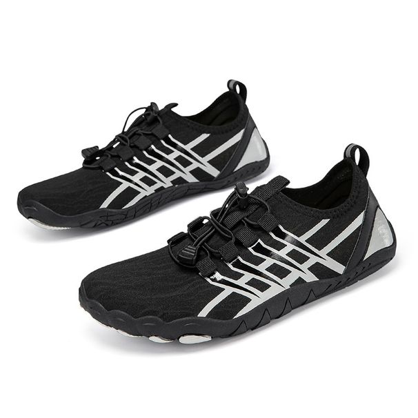 Waterway Amphibious Tracing Shoes Comfortable Breathable Beach Snorkeling Wading Shoes Lightweight Quick Drying Five Finger_desvips.com