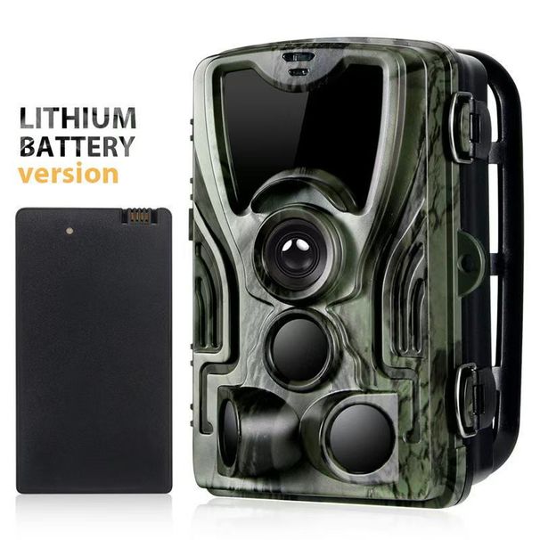 Outdoor HD Waterproof Infrared Night Vision Lithium Battery Version Hunting Camera HC 801A Li_desvips.com