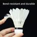 Boca Badminton 3/6/12 Pack Indoor And Outdoor Competition Training Professional Durable Unbranded White Goose Feather_desvips.com