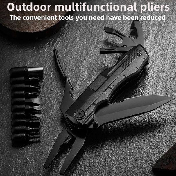Multifunctional Portable Multi-use Folding Combination Swiss Army Pocket Knife Outdoor Tool Pliers Set_desvips.com