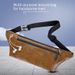 Gym Bags Men's Waist New Outdoor Leisure Sports Crossbody Chest PU Waterproof Mobile Phone Coin Purse Bag_desvips.com