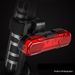 Bicycle Riding Taillight Night Riding Safety Reminder Light USB Fast Charging Warning Taillight Cycling Equipment Accessories_desvips.com