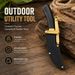 Curved Pruning Knife With Protective Sheath Portable Cutting Tool For Branch Stem Vine Rope Trimming Outdoor Garden Work_desvips.com