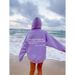 220G Women's Fleece Sweatshirt Solid Color Letter Kangaroo Pocket Drawstring Print Hoodie_desvips.com