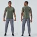 Men's Running Sports Outdoor Fitness Quick-drying Trousers Casual Loose Breathable Leggings_desvips.com