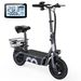 IScooter F3 Seated Electric Scooter 1000W Motor 48V 13Ah 10 Inch Pneumatic Tires 45Km/h Max Speed E Scooter With 60km Range_desvips.com