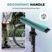 ROCKBROS Floor Pump High Pressure 150PSI/10.34Bar Air Pump With Gauge Bicycle Pump_desvips.com