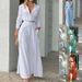 2023 Women's INS Solid Color Temperament Commuter Loose Pocket Fashion Casual Set_desvips.com