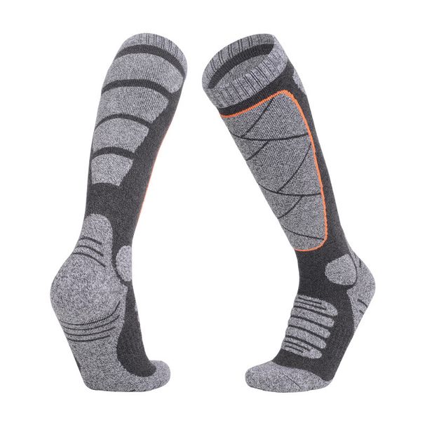 Ski Outdoor Sports Thickened Comfortable Hiking Towel Bottom Long Tube Socks Sweat-Absorbing Warm_desvips.com