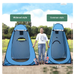 outdoor Bathing Tent Camping Shower Changing Tent Thickened Warm Changing Tent Simple Bath Cover Toilet Outdoor_desvips.com
