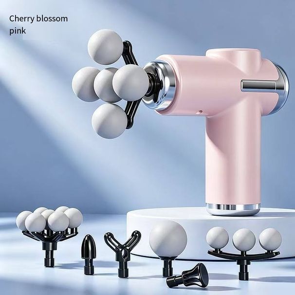 Mini Massage Gun, Deep Tissues Muscle Massager With 6 Speeds, Type-C Charging_desvips.com