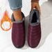 Women's Slip-On Winter Snow Boots - Waterproof, Lightweight & Warm, Indoor/Outdoor Cozy Fleece Lined Boots For Women & Couples_desvips.com
