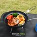 Portable Camping Frying Pan - Foldable Non-Stick Skillet For BBQ Grilling & Outdoor Cooking Compact & Lightweight_desvips.com