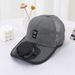 Single Price Summer New Breathable Mesh Solar Charging Fan Hat Sunshade Sun Protection For Men And Women Adults_desvips.com
