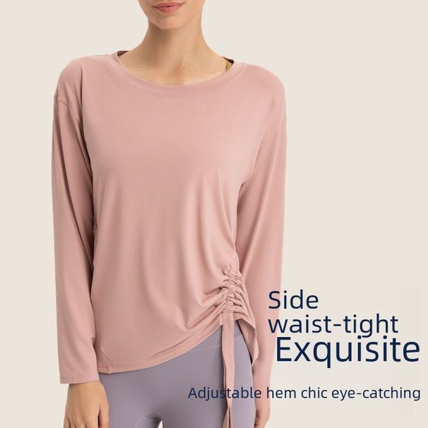 Lightweight Women's Yoga Blouse For Sports And Fiess_desvips.com