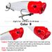 22g Big Mouth Crawling Simulation Wave Popa Lua 9.4cm Plastic Hard Bait For Bass Fishing Gear_desvips.com