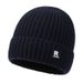 Winter Men's Knitted With Deer Wool, Fleece-Lined, Thickened, Fashionable, Warm, Outdoor Cold-Proof Hat, Ski Hat_desvips.com