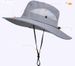 Spring And Summer Breathable Mesh Protection Wide-brimmed Sun , Outdoor Hiking Multi-purpose Sports Cowboy Fisherman_desvips.com