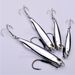 Lure Long Spinner Shore Casting Jig Feather Hook Quick Draw Mackerel Bass Whitebait Metal Bait_desvips.com