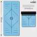 Yoga Mats Natural Rubber PU Yoga Mat Non Slip Moisture Absorption Silent Shock Absorption Men And Women Fitness Exercise Mat_desvips.com