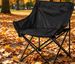Lightweight Foldable Outdoor Moon Chair, Ergonomic High-Back Design For Camping, Picnics & Home Use_desvips.com
