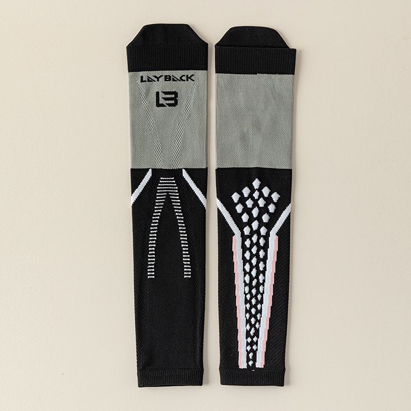 Professional Sports Compression Calf Socks Set For Running Special Pressure Knee Pads Slimming Leg Jump Rope Fitness Yoga Cycling Equipment_desvips.com