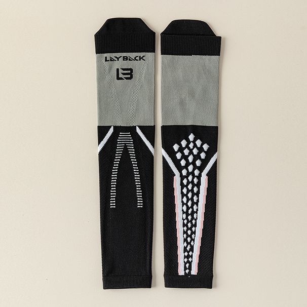 Professional Sports Compression Calf Socks Set For Running Special Pressure Knee Pads Slimming Leg Jump Rope Fitness Yoga Cycling Equipment_desvips.com
