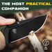 Kizer Cabox Fixed Blade Hunting Knife With 3.36-inch D2 Steel Blade_desvips.com