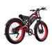 DUOTTS N26 E-Mountain Bike 48V 20Ah Battery 750W*2 Dual Motors 55km/h Max Speed Hydraulic Brake Dual Suspension 26×4.0"Fat Tires Electric Bicycle_desvips.com