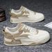 Men's New Summer Breathable Black And White Panda Sneakers Men's Casual Sports Thick Bottom Non-slip Mesh Shoes_desvips.com