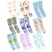 Korean Style Cute Cartoon Sunscreen Arm Sleeves For Boys And Girls UV Protection Quick Drying Cooling Milk Silk Ice Sleeves_desvips.com