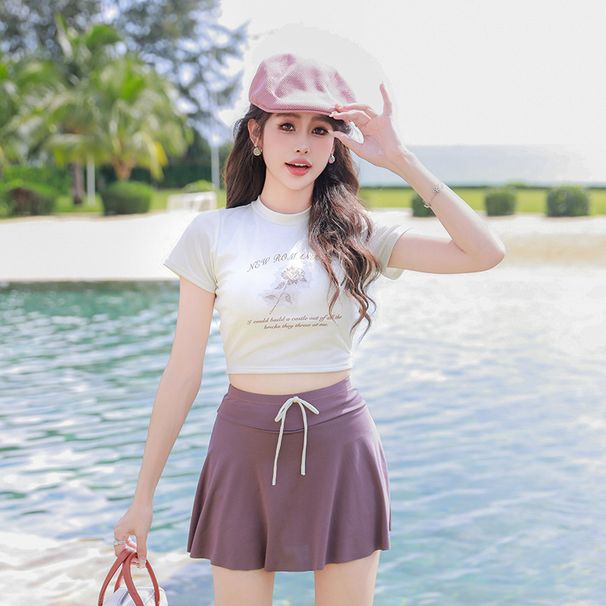 2025 New For Women Pure Desire Sexy Slimming Tummy Covering Srap One-Piece Skir Syle Swimsui Ho Spring Swimming_desvips.com