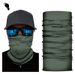 LazyZoom Xunhui Black Solid Color Magic Seamless Cycling Mask Sun Protection Neck Gaiter Sports Headscarf Bandana_desvips.com