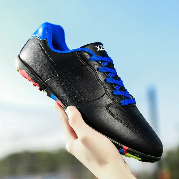 Men Women Professional Indoor Fooball Boos Soccer Unisex Ulraligh Training TF Shoes Fusal Adul Grass Non-Slip_desvips.com